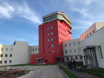 Пример объекта Административное здание на авиационном производстве